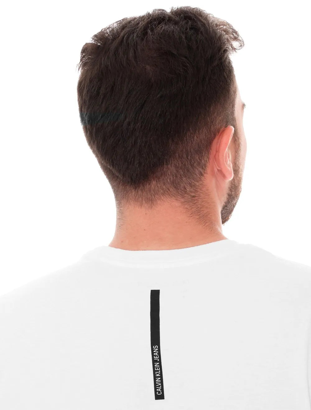 Camiseta Calvin Klein Jeans Masculina New York Branca