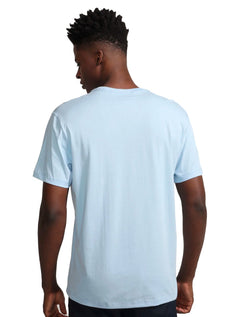 Camiseta Colcci Masculina Regular Tropical Club Azul Claro