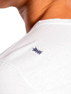 Camiseta Sergio K Masculina Please Call 9 Branca