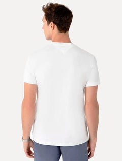 Camiseta Tommy Hilfiger Masculina Roundall Graphic Tee Branca
