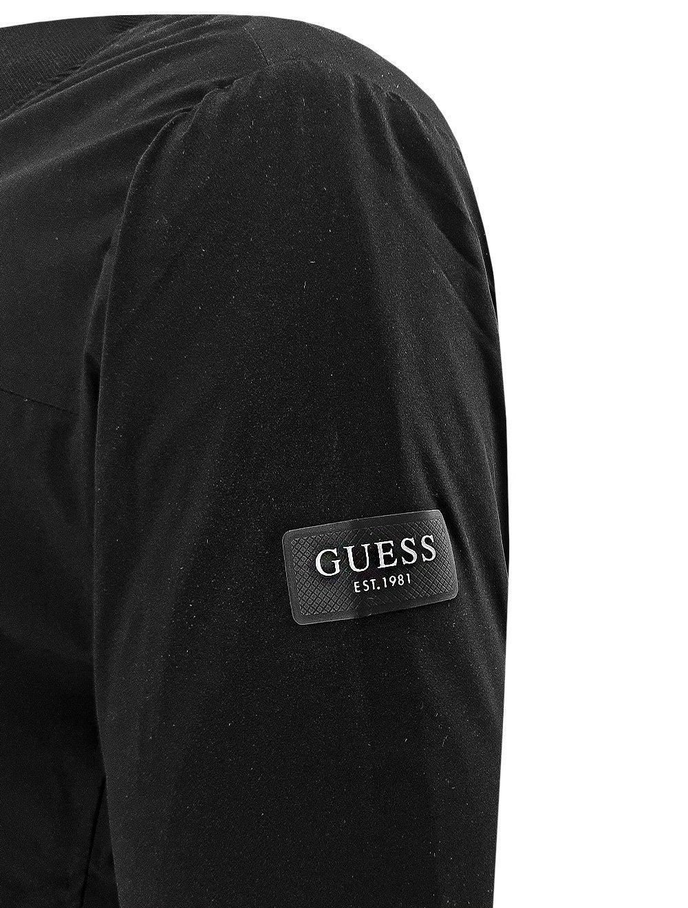 Jaqueta Guess Masculina Relaxed Bomber Comfort Flight Preta