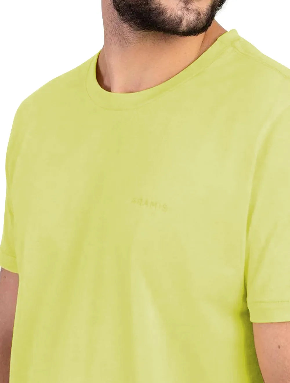 Camiseta Aramis Masculina Tingimento Eco Lisa Verde Lima