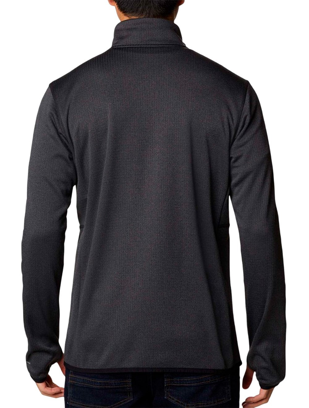 Jaqueta Columbia Masculina Fleece Park View Half Zip Grafite