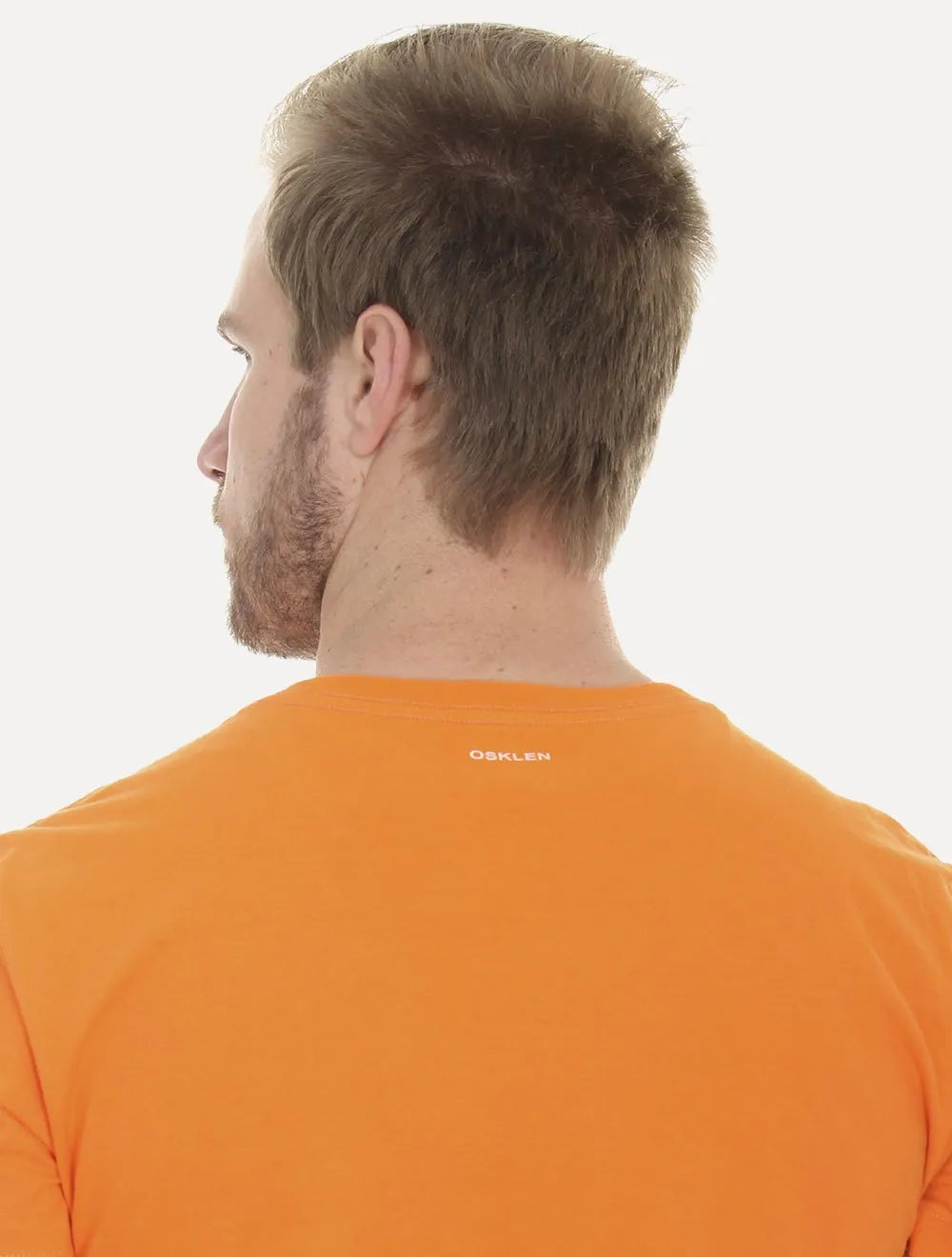 Camiseta Osklen Masculina Slim Vintage Kitesurng Laranja