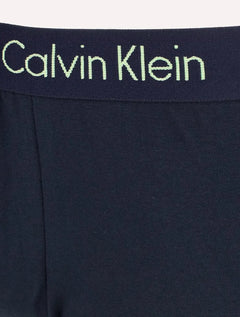 Cueca Calvin Klein Low Rise Trunk Green Azul Marinho C12.01 AZ08 1UN