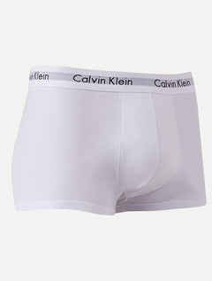 Cuecas Calvin Klein Underwear Plus Trunk Stretch Branca/ Preta/ Mescla Pack 3UN