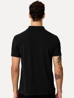 Polo Dudalina Masculina Essentials Extra Cotton Dark Icon Preta