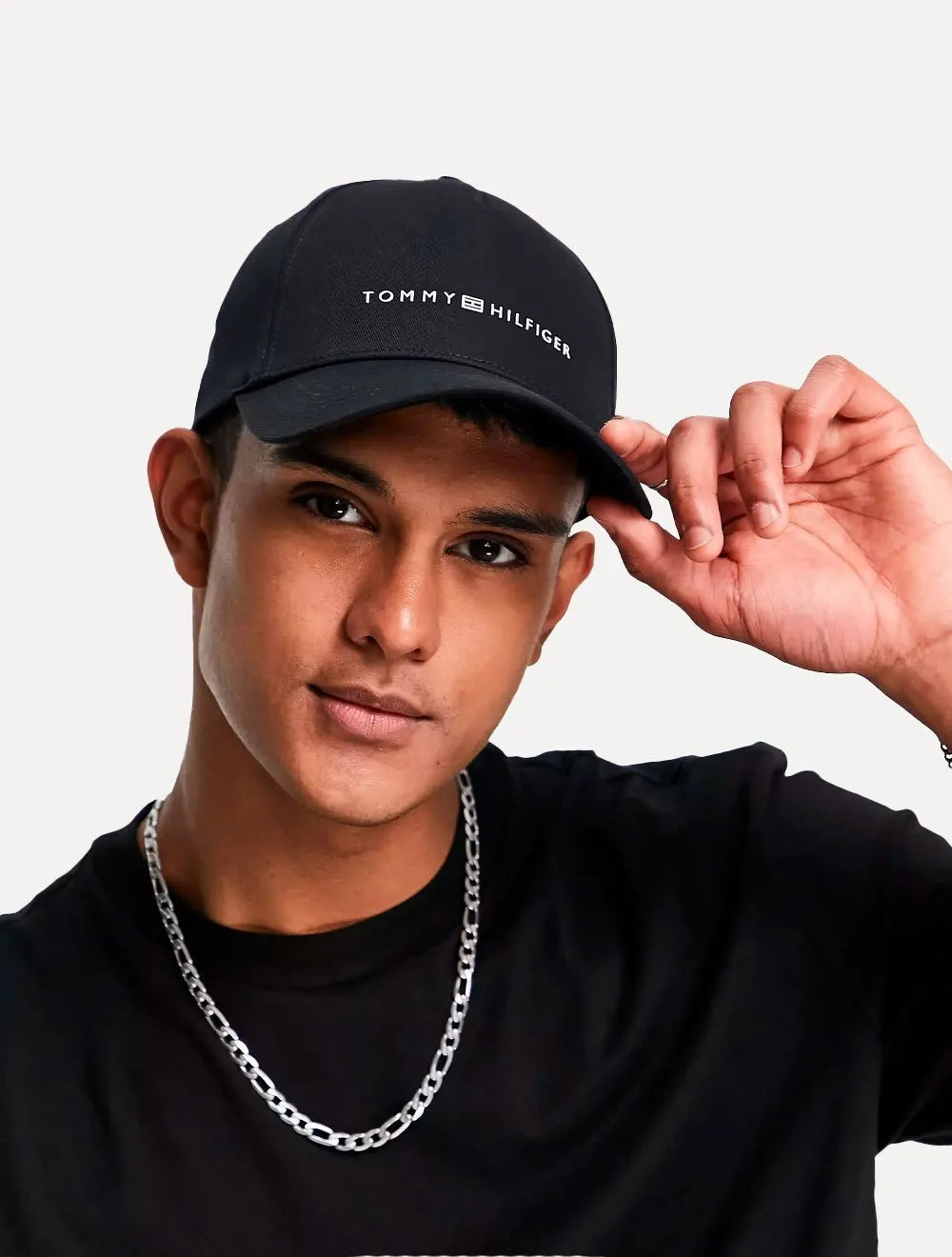 Boné Tommy Hilfiger Uptown Cap Logo Preto