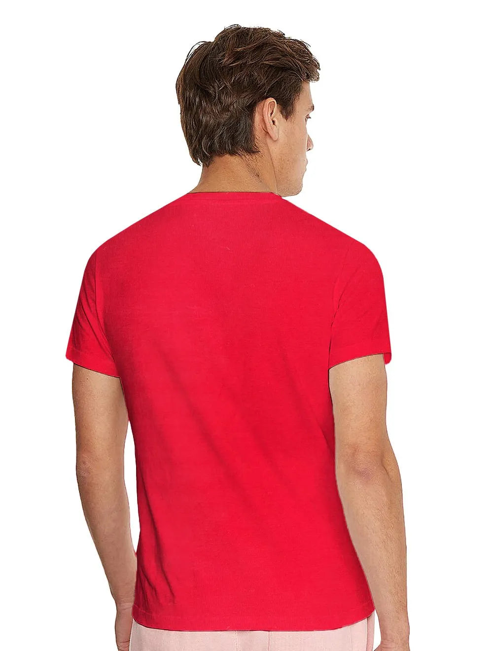 Camiseta Tommy Jeans Masculina Essential Script Tee Vermelha