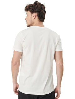Camiseta Colcci Masculina Slim Radio Box Off-White