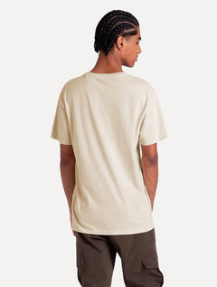 Camiseta Tommy Jeans Masculina Regular Grunge Arch Areia
