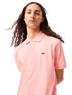 Polo Lacoste Masculina L.12.12 Rosa Blush