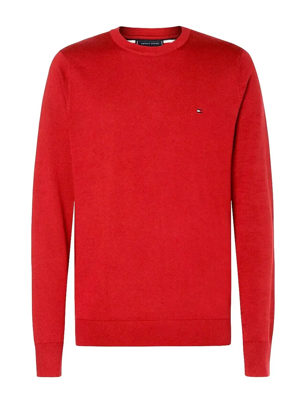 Suéter Tommy Hilfiger Masculino Signature Crewneck Vermelho