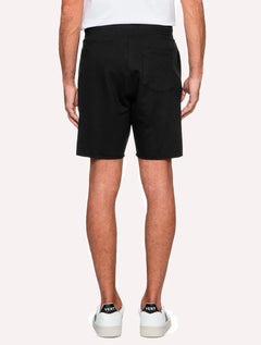 Bermuda Reserva Masculina Moletom Basica New Preta