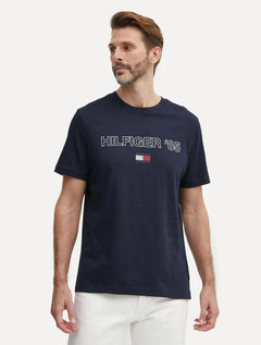 Camiseta Tommy Hilfiger Masculina Essential '85 Azul Marinho