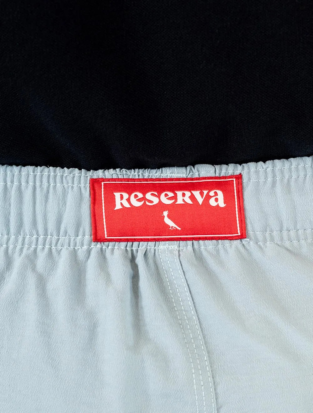 Short Reserva D'Água Beachwear Liso Premium Azul Celeste