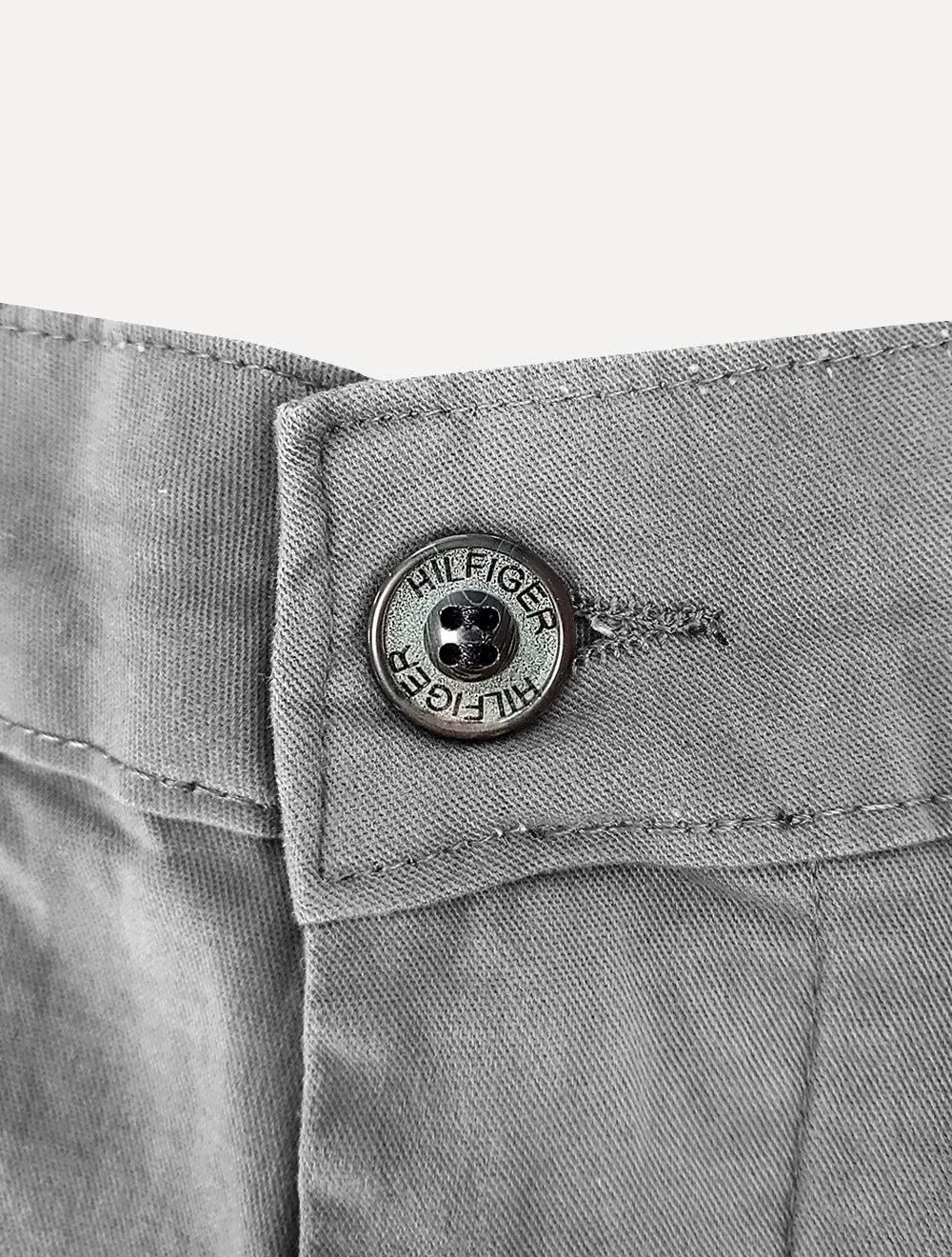 Calça Tommy Hilfiger Masculina de Sarja Brooklyn Cinza