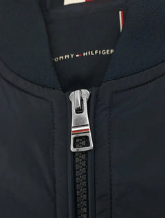 Jaqueta Tommy Hilfiger Masculina Varsity Bomber Azul Marinho