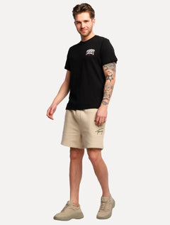 Camiseta Tommy Jeans Masculina Chest College Graphic Preta
