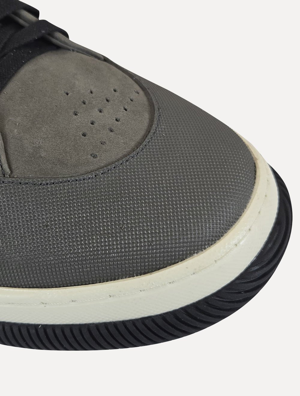 Tênis Osklen Masculino Couro Hybrid Laces Oil Chumbo