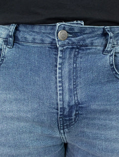 Calça John John Masculina Slim Antuerpio Azul Médio