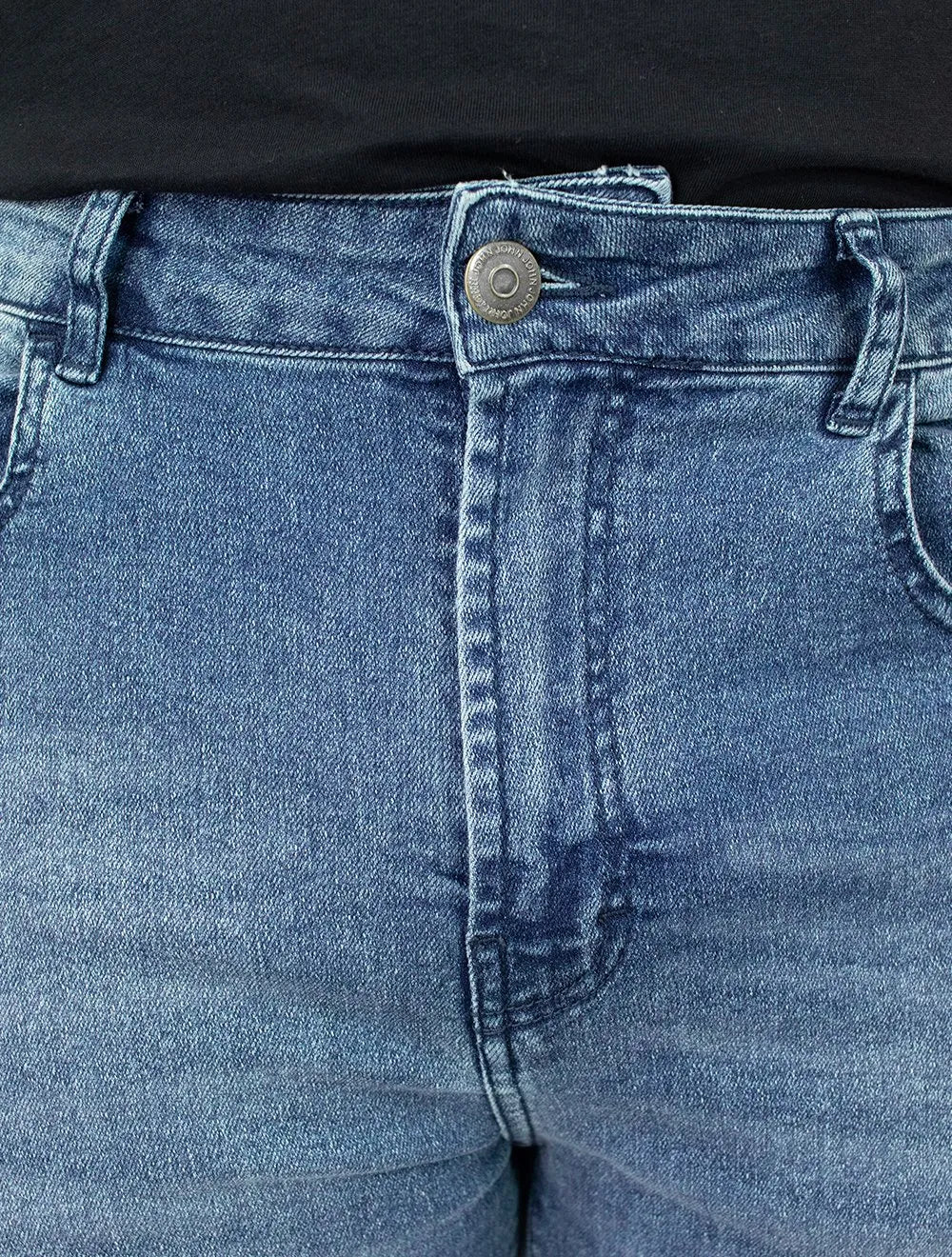 Calça John John Masculina Slim Antuerpio Azul Médio