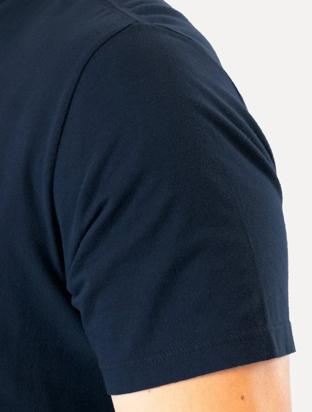 Camiseta Calvin Klein Jeans Masculina New Mono Logo Re Issue Azul Marinho