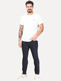 Calça Dudalina Jeans Masculina Slim Fit Stretch Medium