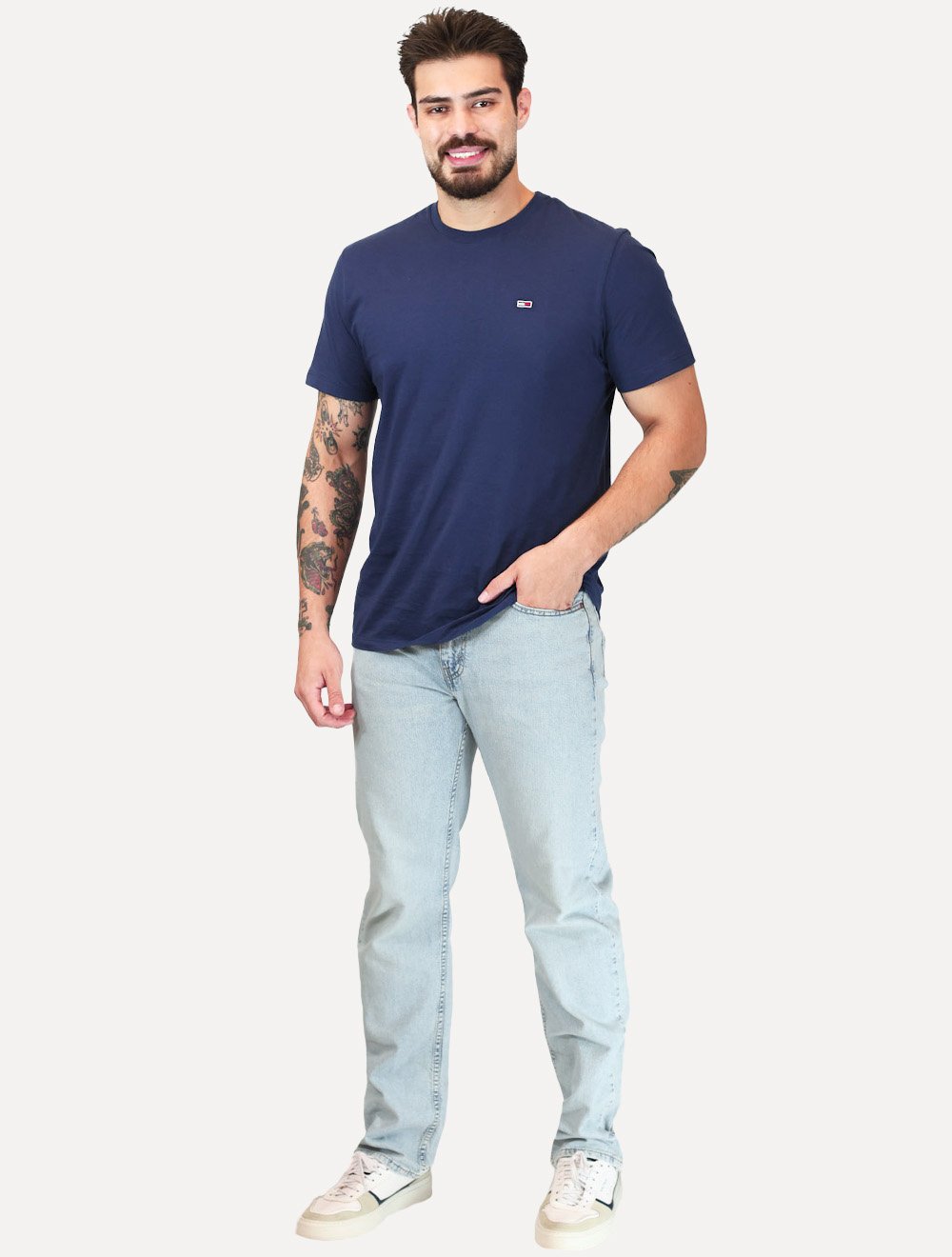 Calça Levis Jeans Masculina 505 Regular Take It All Clara