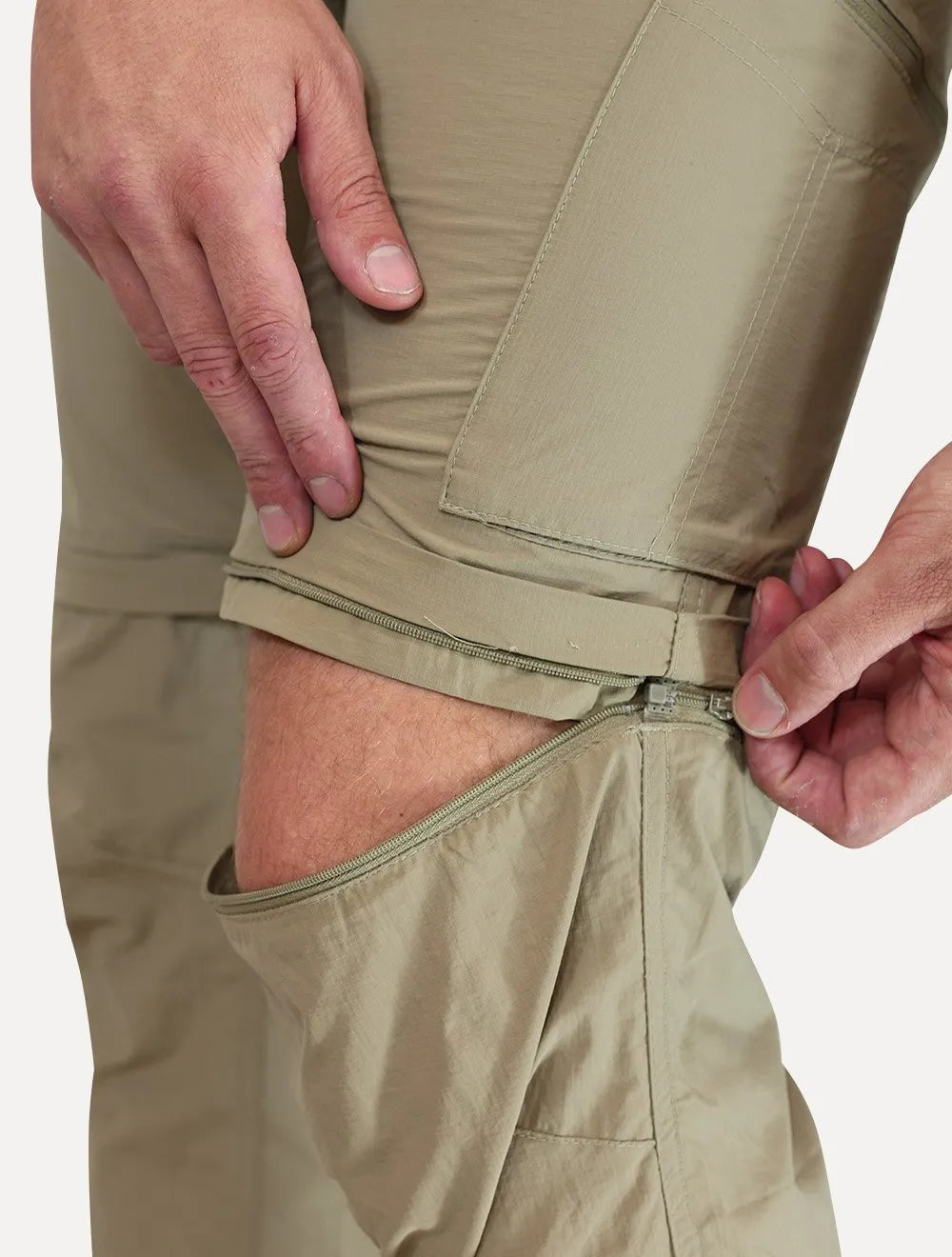 Calça Columbia Masculina Silver Ridge Convertible Tusk Areia