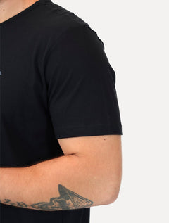 Camiseta Ellus Masculina Cotton Fine Deluxe Gothic Classic Preta