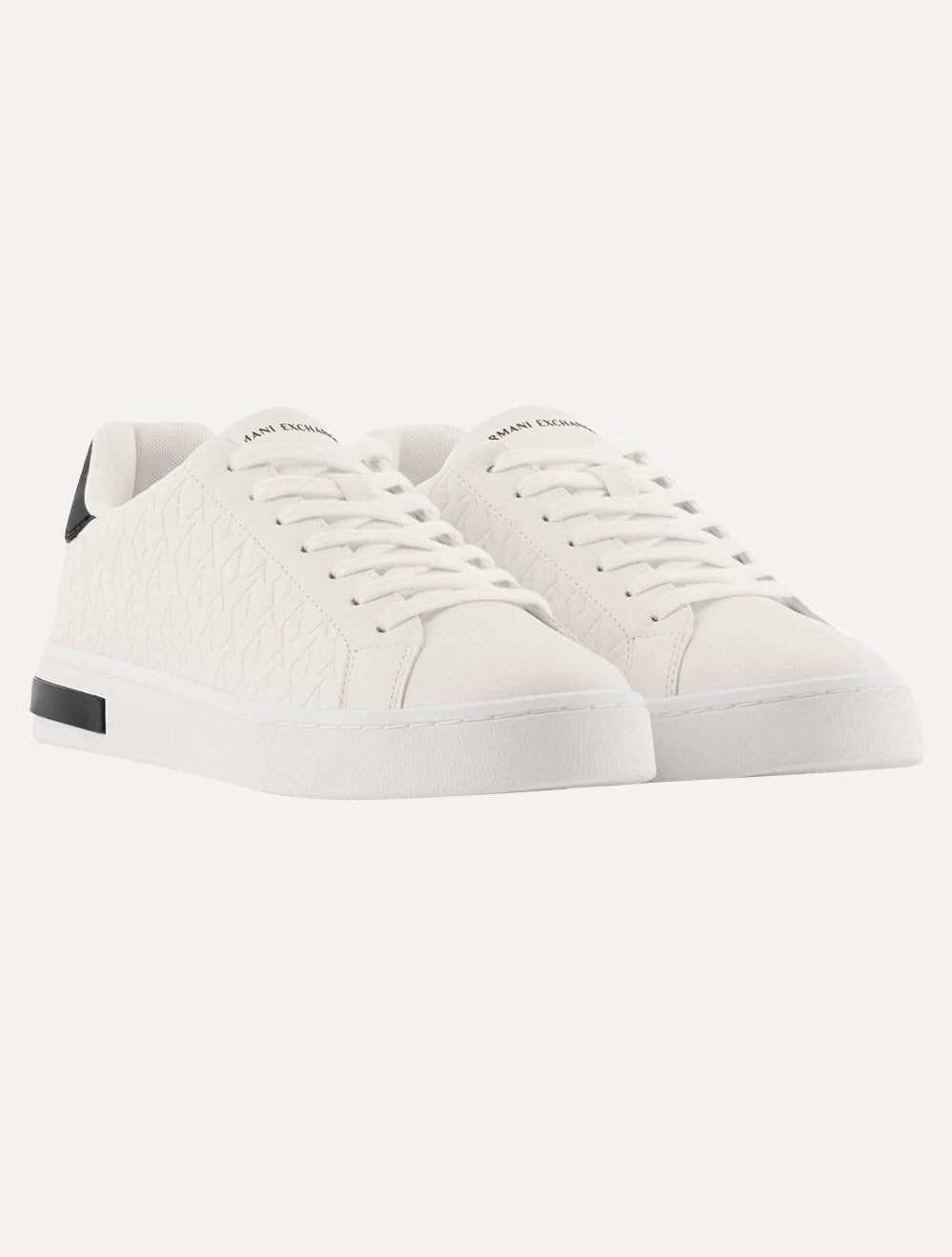 Tênis Armani Exchange Masculino London Logado Branco