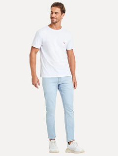 Camiseta Reserva Masculina Basic Red Woodpecker Branca
