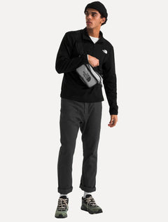 Blusa The North Face Masculina Pulover Cedar Trail Grid Fleece 1/4 ZIP Preta
