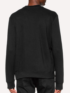 Moletom Ellus Masculino Crewneck Regular Basic Easa Preto