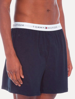 Cueca Tommy Hilfiger Samba Canção Knit Athletic Azul Marinho