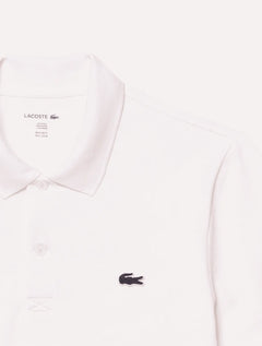 Polo Lacoste Masculina Regular Fit Pufe Branca