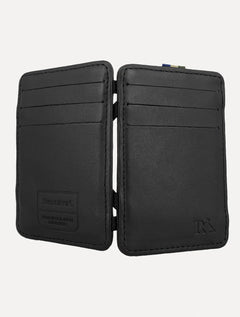 Carteira Reserva Masculina Couro Neutral Mágica Preta