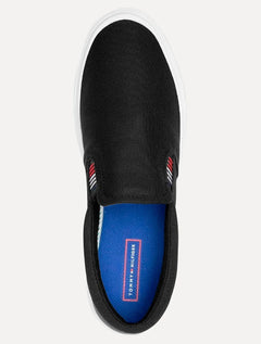 Tênis Tommy Hilfiger Masculino Slip On Malcolm 22D Preto