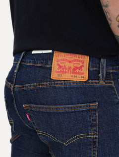 Calça Levis Jeans Masculina 512 Slim Taper Stretch Cool Escura