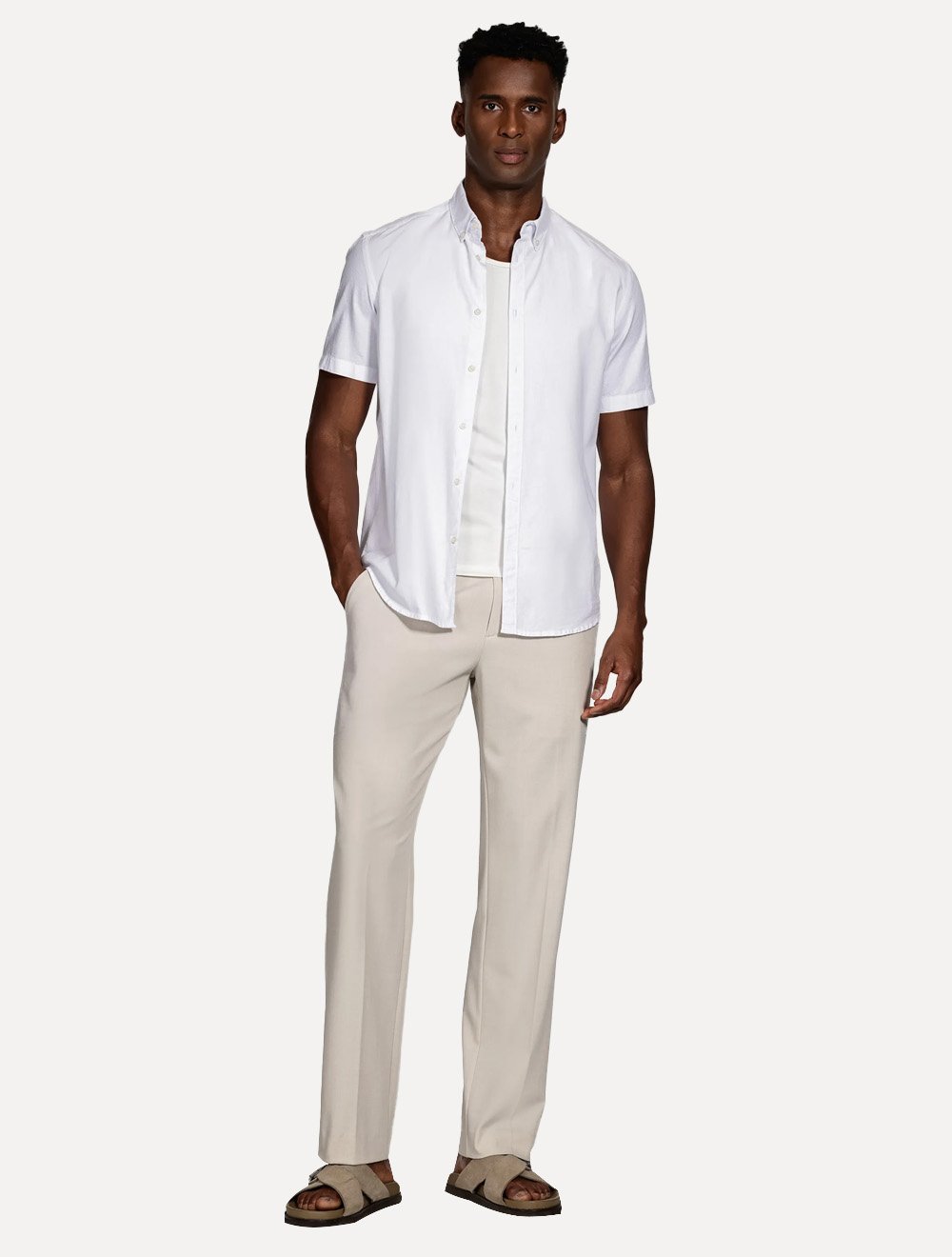 Camisa Aramis Masculina Regular Slim Branco