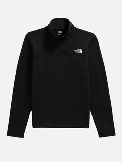 Blusa The North Face Masculina Pulover Cedar Trail Grid Fleece 1/4 ZIP Preta