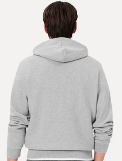 Moletom Lacoste Masculino Hoodie Classic Fit Cinza
