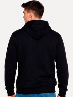 Moletom Calvin Klein Jeans Masculino Hoodie Issue Monograma Preto