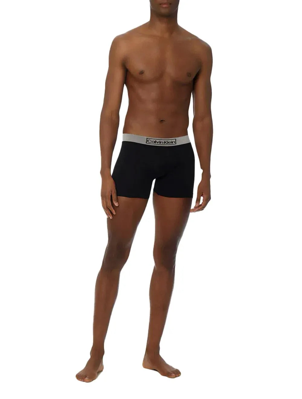 Cueca Calvin Klein Trunk Seamless Heritage Logo Preta