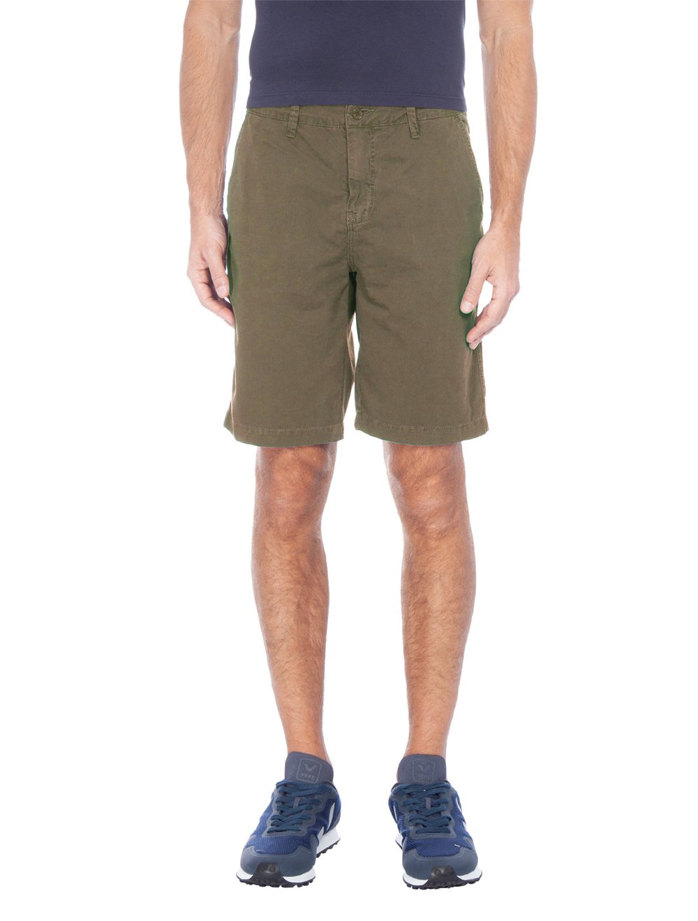 Bermuda Replay Masculina Chino Perene Marrom Camurça