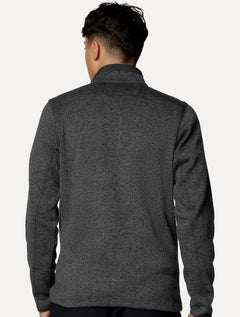 Jaqueta Columbia Masculina Fleece Sweather Weather Full Zip Preto