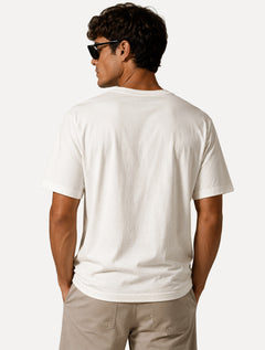 Camiseta John John Masculina Regular Fit Acid Dreams Off White