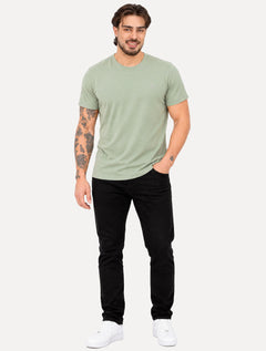 Camiseta Aramis Masculina Comfort Plus Mono Nape Logo Verde Claro