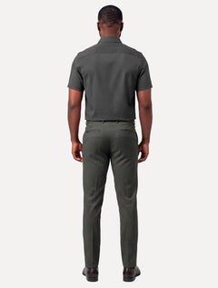 Camisa Aramis Masculina Manga Longa Slim Fil a Fil Antilia Preta